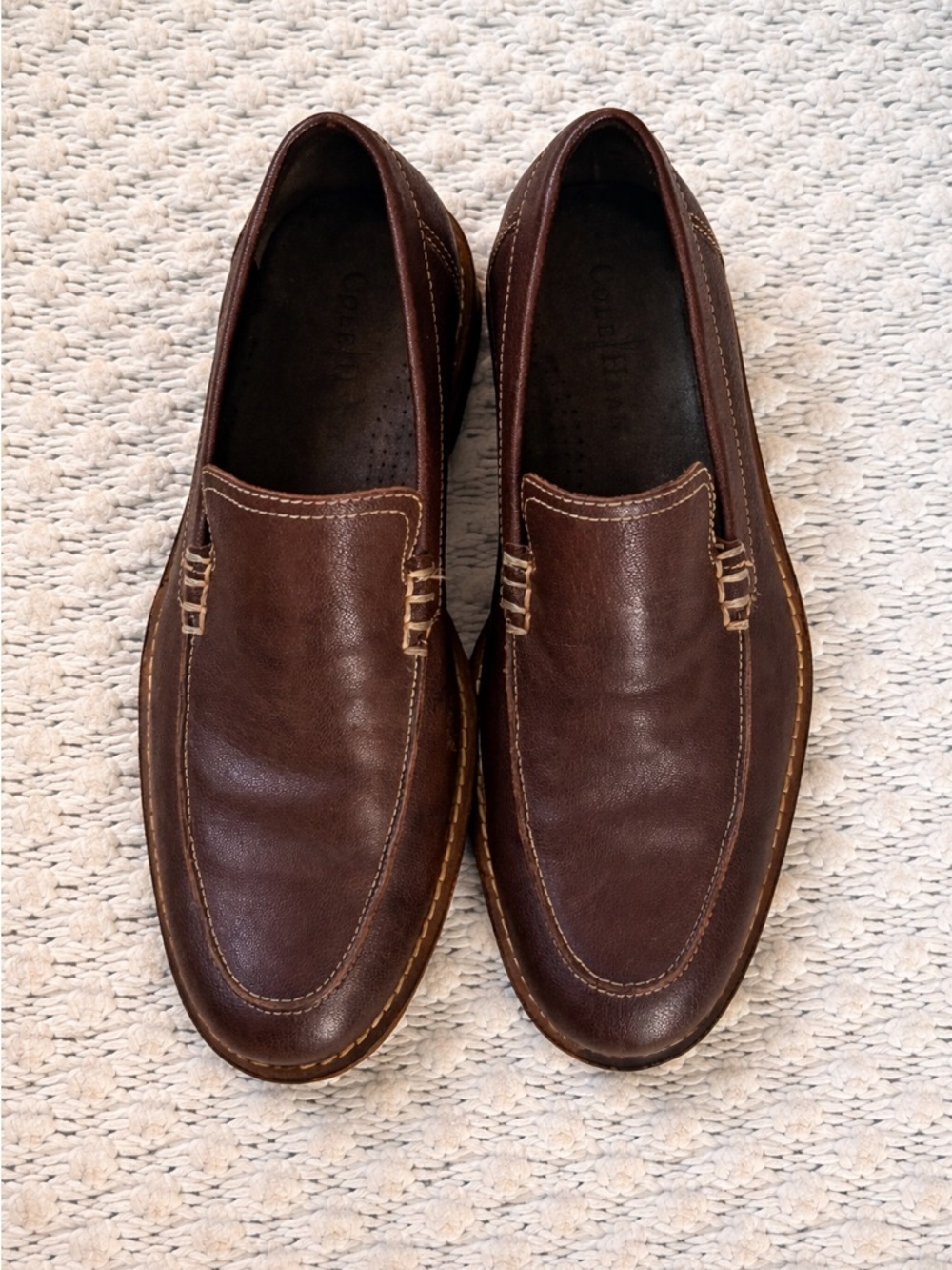 Cole Haan Men’s tucker venetian Leather Loafers Size 9.5 M. EUC